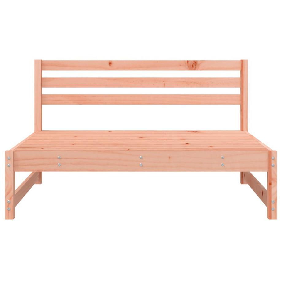 VidaXL Canapé central de jardin bois  