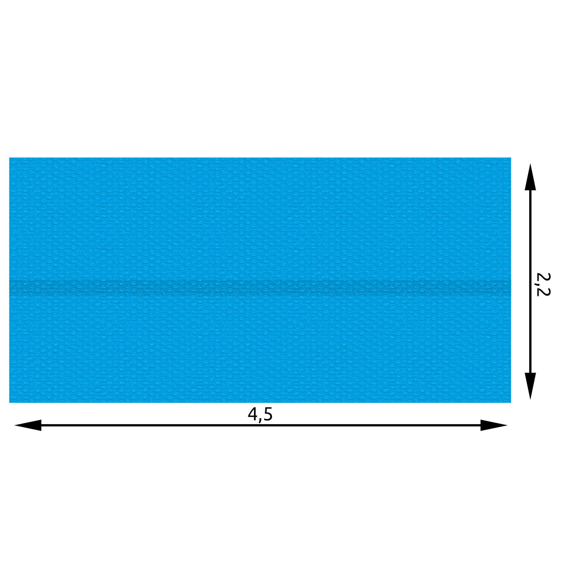 Tectake  Poolabdeckung Solarfolie rechteckig 