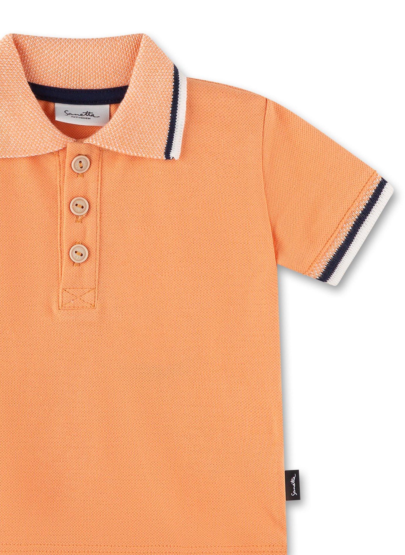 Sanetta Fiftyseven  Baby Jungen Poloshirt orange 