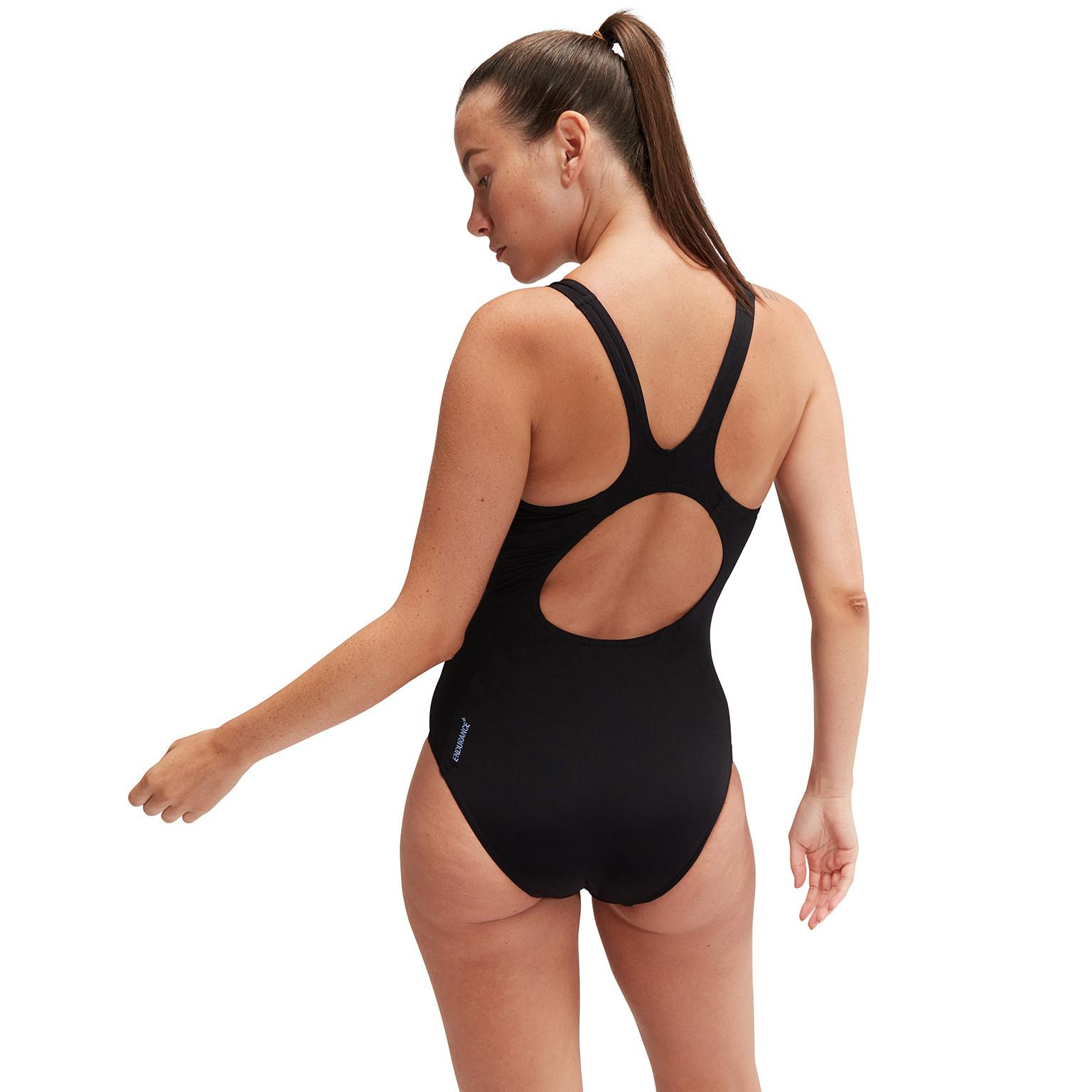 speedo  badeanzug, damen eco+ placem muscleb 