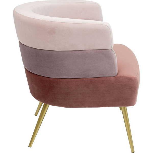 mutoni Fauteuil sandwich rose  