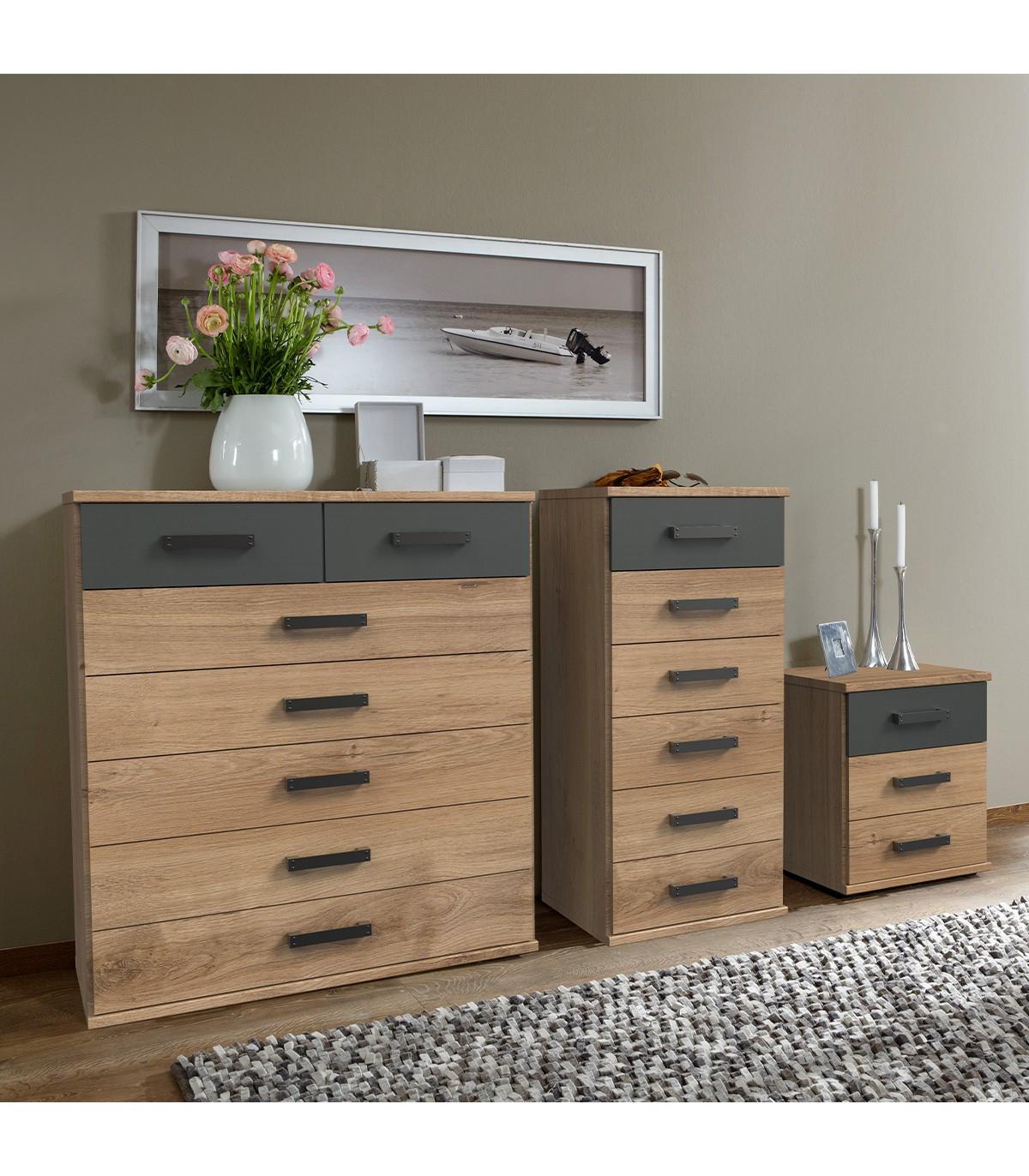 Calicosy Kommode 7 Schubladen  