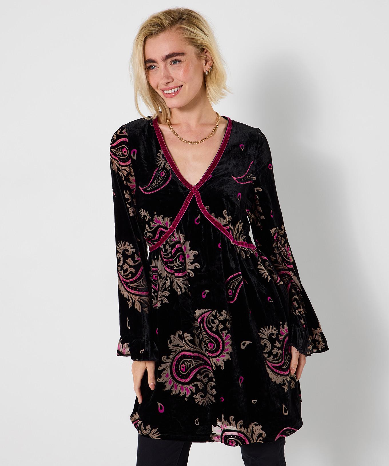 Joe Browns Tunica Boho Devoré  