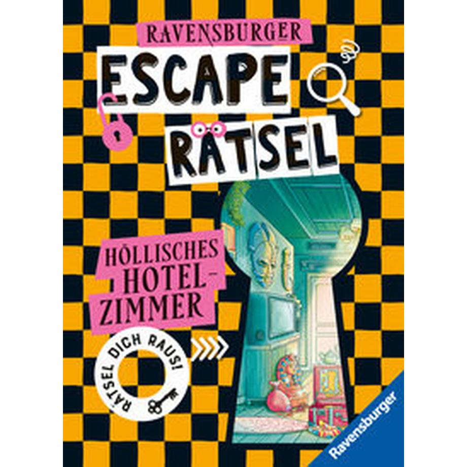 Ravensburger  Ravensburger Escape Rätsel: Kammer der Geheimnisse - Rätselbuch ab 8 Jahre - Für Escape Room-Fans 