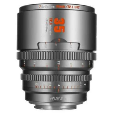 7Artisans 35mm T2.1 Prime Cine (Sony E) Titane