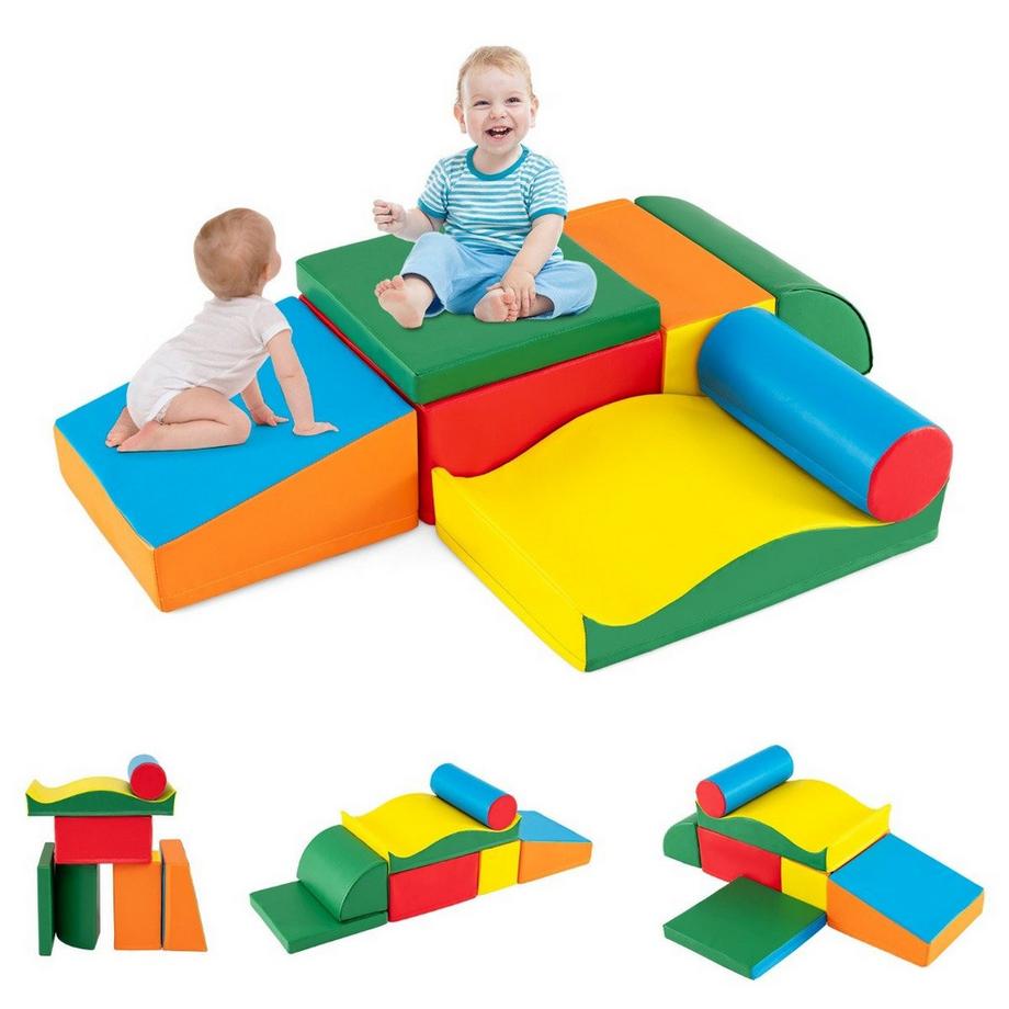Ensemble de blocs d'escalade en mousse, 7 pièces
