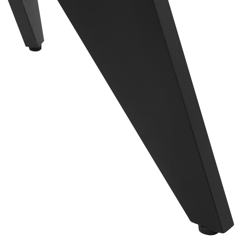 Beliani Table de salle à manger de jardin en Aluminium  OLMETTO  