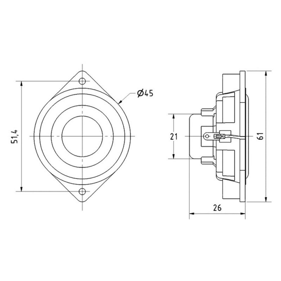Visaton  Visaton VS-BF45-4 