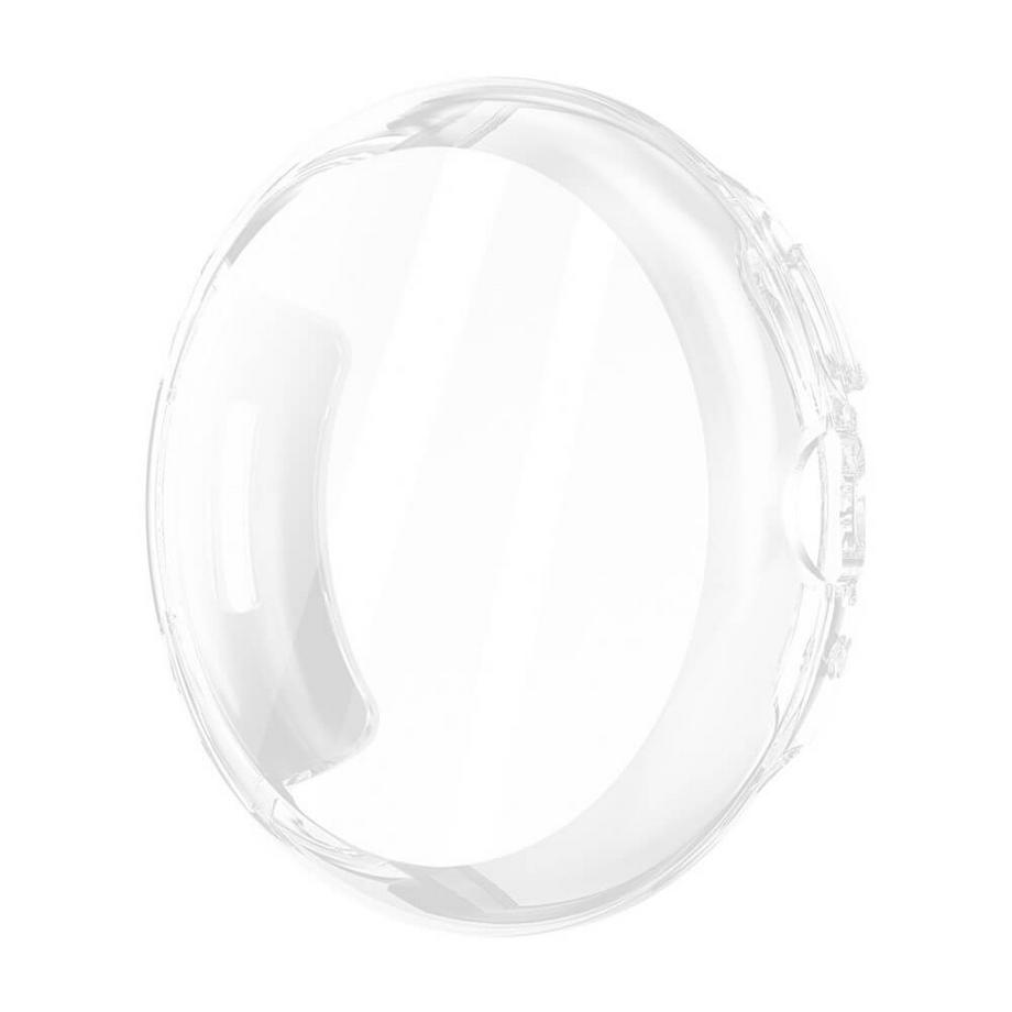 Google Pixel Watch 3 - 45mm - Gummi Schutz Case Metall-Look