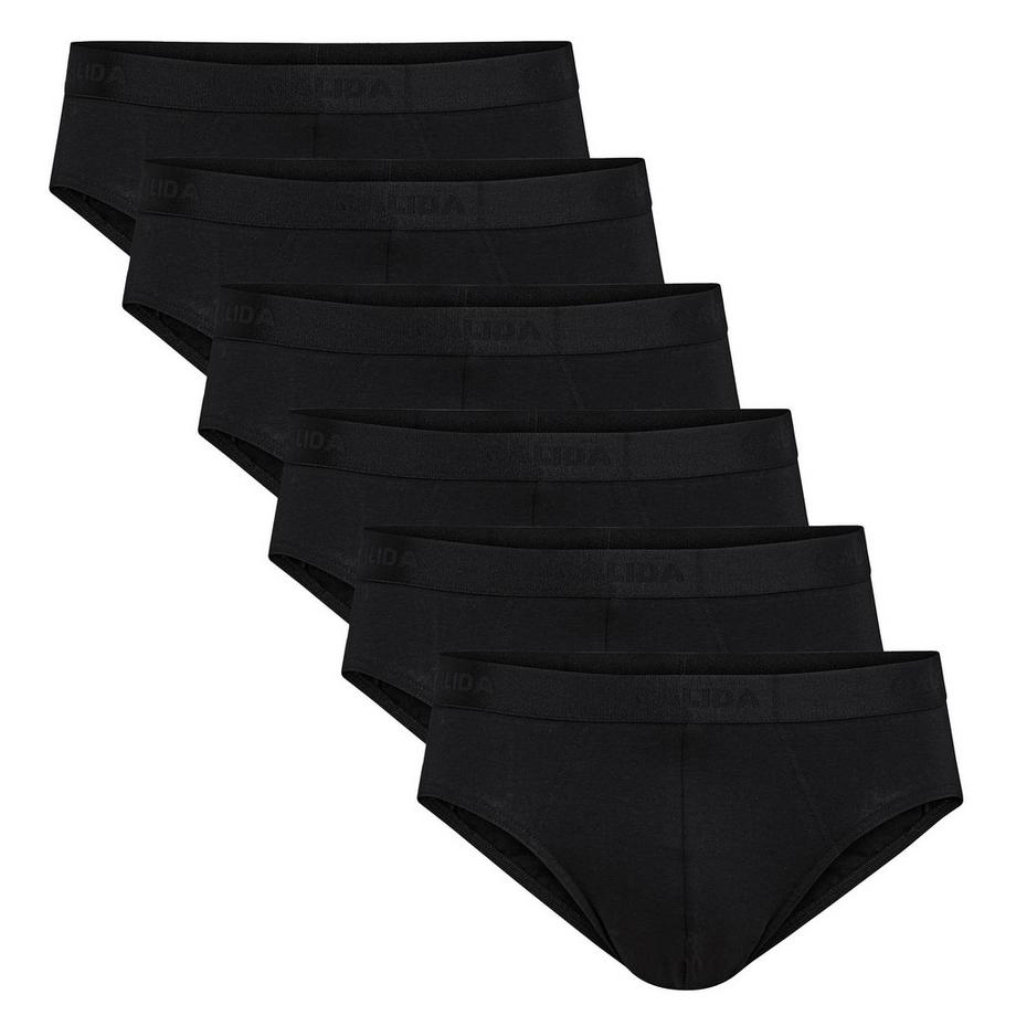 Slip  Pack de 6 Conforme à la silhouette-MEN BRIEF NATURAL BENEFIT