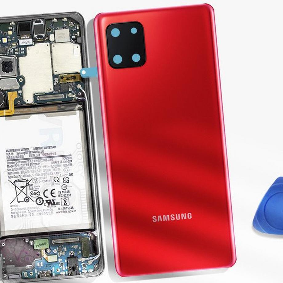 SAMSUNG  Copribatteria Samsung Note 10 Lite rosso 
