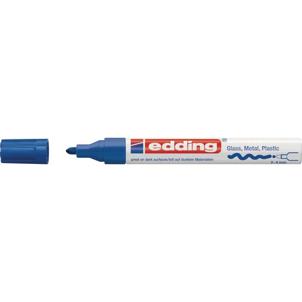 Edding EDDING Paintmarker 750 2-4mm 750-3 CREA blau  