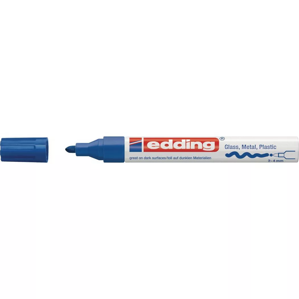 Edding -  Paintmarker 750 2-4mm 750-3 CREA blau