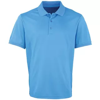 PREMIER Tshirt Polo à manches courtes en tissu Pique Coolchecker  Saphir