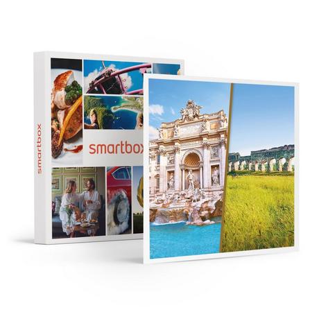 Smartbox  Vacanze romane: tour degli acquedotti dell’Antica Roma con degustazione e 2 notti in hotel 4* - Cofanetto regalo 