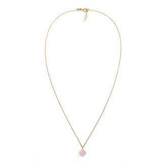 Elli  Halskette Mit Smile-Motif Emaille 