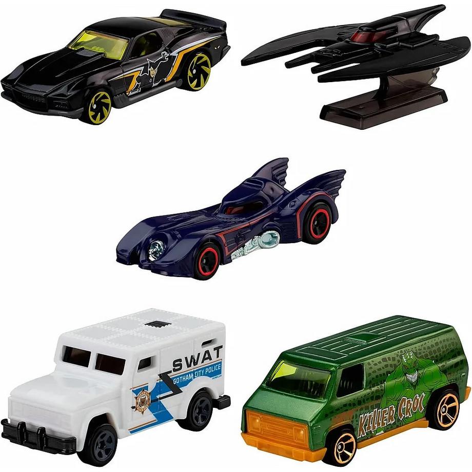Set da 5 veicoli Batman Collector's