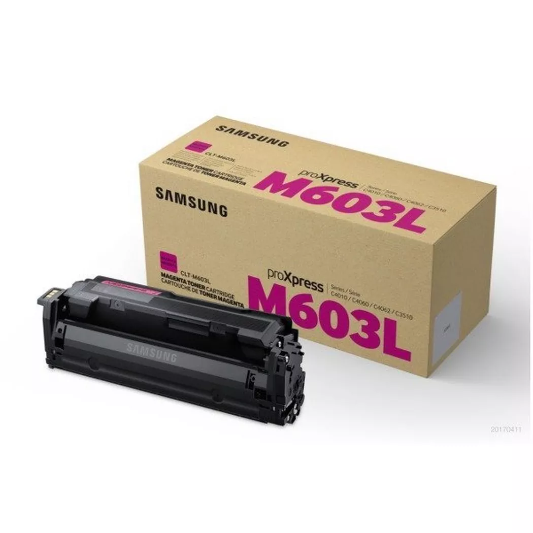Hewlett-Packard – SAMSUNG Toner-Modul magenta SU346A C4010ND/C4060FX 10’000 S., Schwarz, One Size