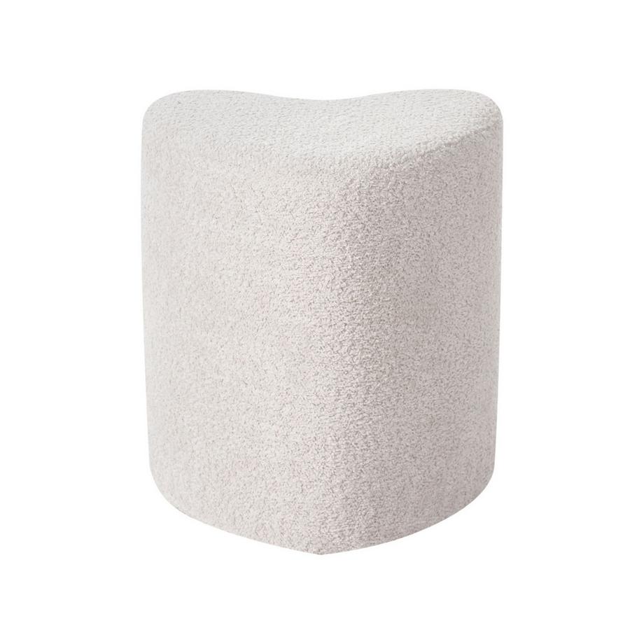 Beliani Pouf en Ciniglia Scandinavo SCOTIA  