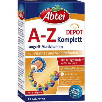 Abtei A-Z Komplett Langzeit Multivitamine