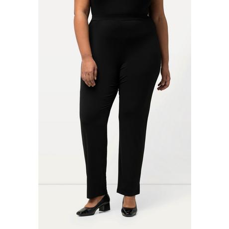 Ulla Popken  Pantalon en jersey avec taille élastique, jusqu'à la taille 68/70 