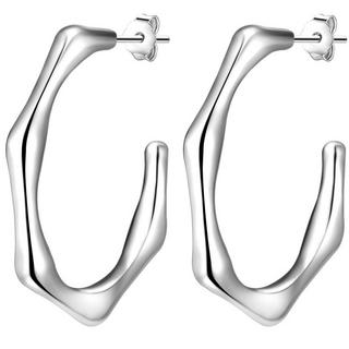 Glanzstücke München  Femme Créoles en argent 