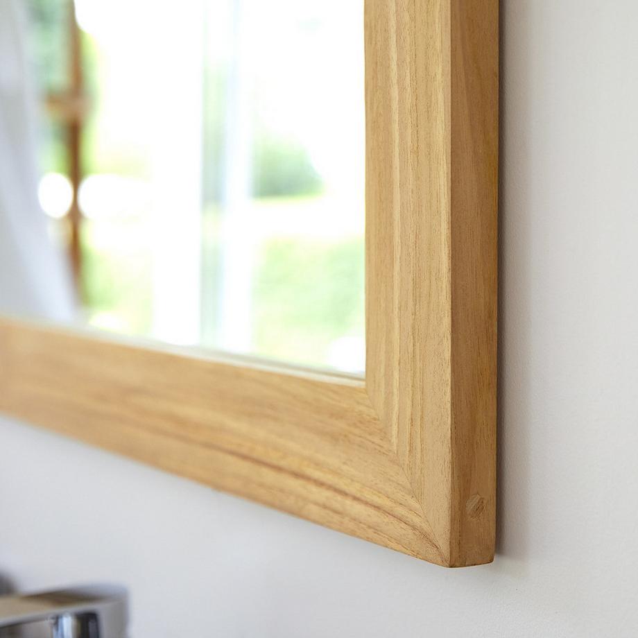 Tikamoon Spiegel aus massivem Teak 120x90 cm Tona  