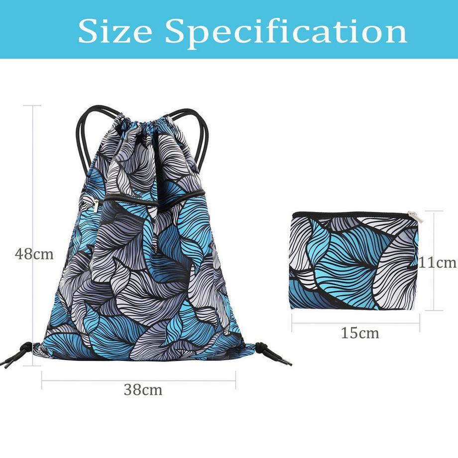 Only-bags.store  Turnbeutel mit Kordelzug, Turnbeutel Rucksack Tasche faltbar 