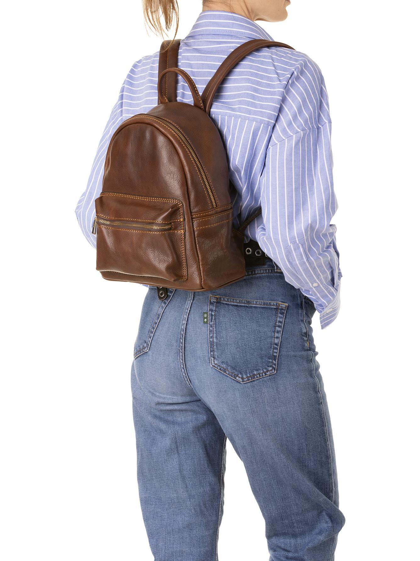 Viola Castellani Unisex Leder Rucksack  