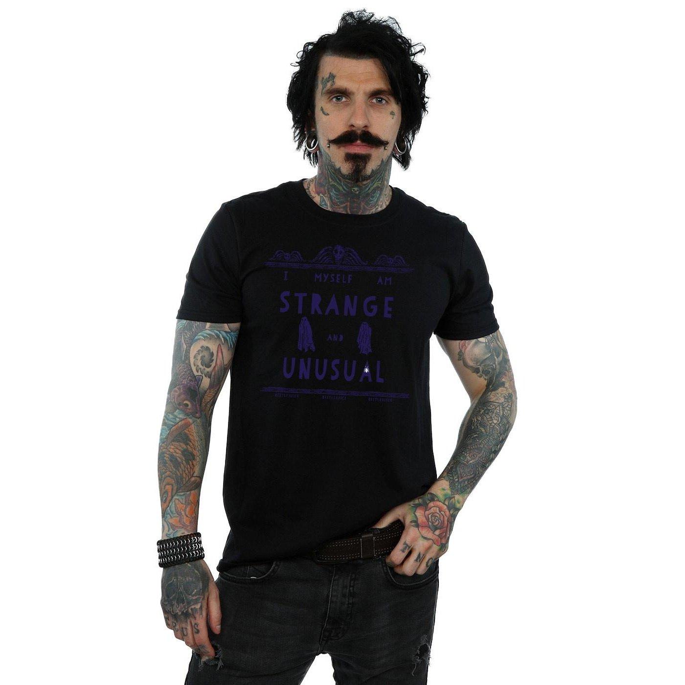 Beetlejuice Strange And Unusual Bedrucktes T-Shirt  