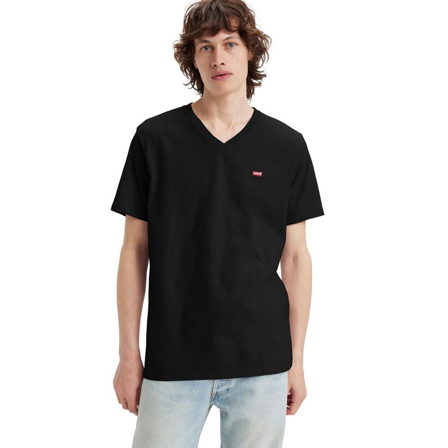 Levis T-Shirt  2er Pack Bequem sitzend-ORIGINAL HM VNECK 2P  