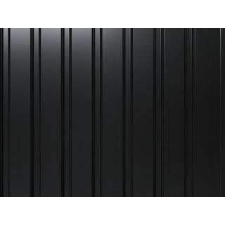 Vente-unique Casetta da giardino 8 m² Metallo in Acciaio galvanizzato Grigio - MANSO  