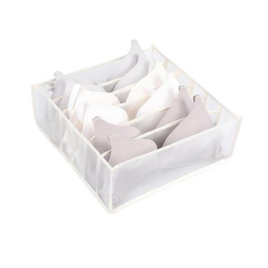 eStore  Organizer für Schublade, 6 Fächer - Weiß 