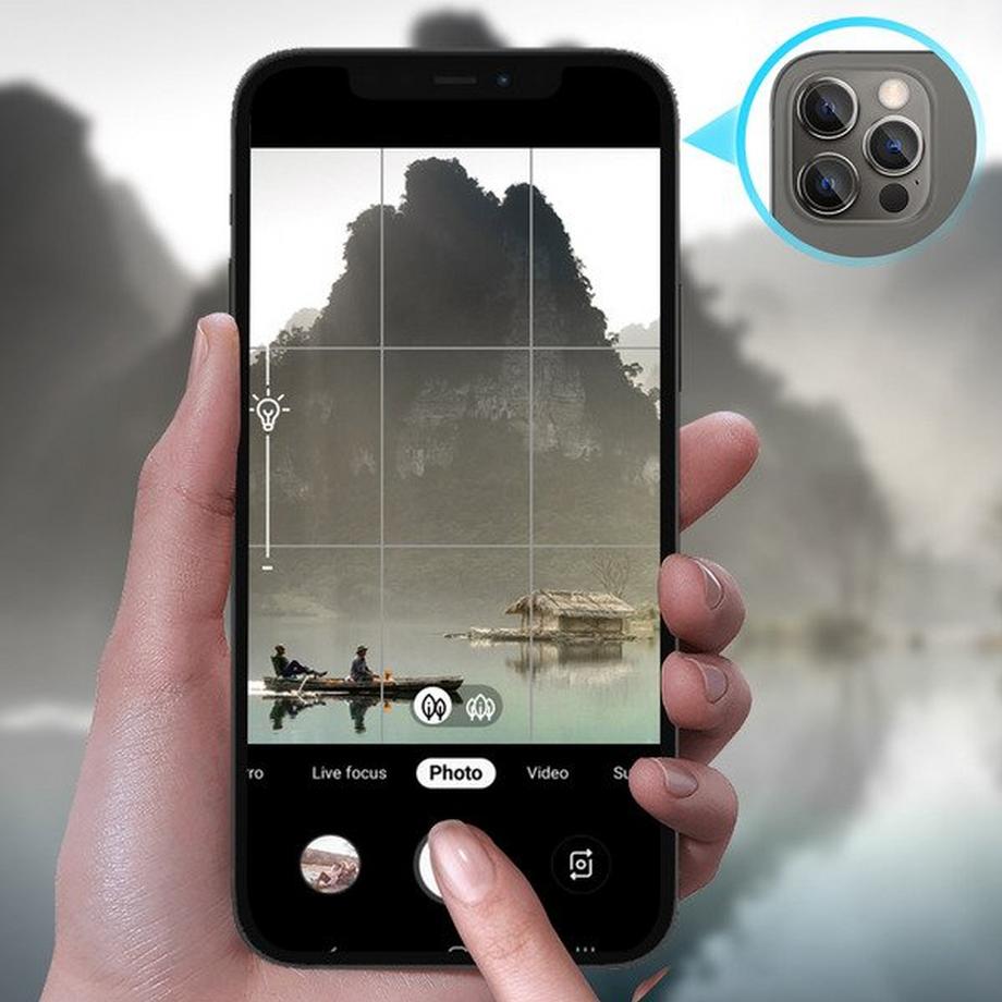 Avizar  Kamerafolie iPhone 12 Pro / 12 Pro Max 