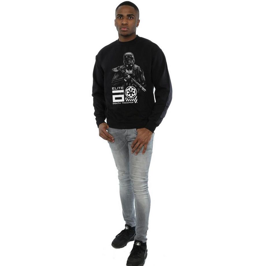 STAR WARS Rogue One Death Trooper Slim Fit Felpa  