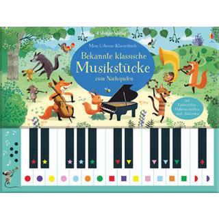 Mein Usborne-Klavierbuch: Bekannte klassische Musikstücke zum Nachspielen Taplin, Sam; Smietanka, Ela (Illustrationen) Couverture rigide 