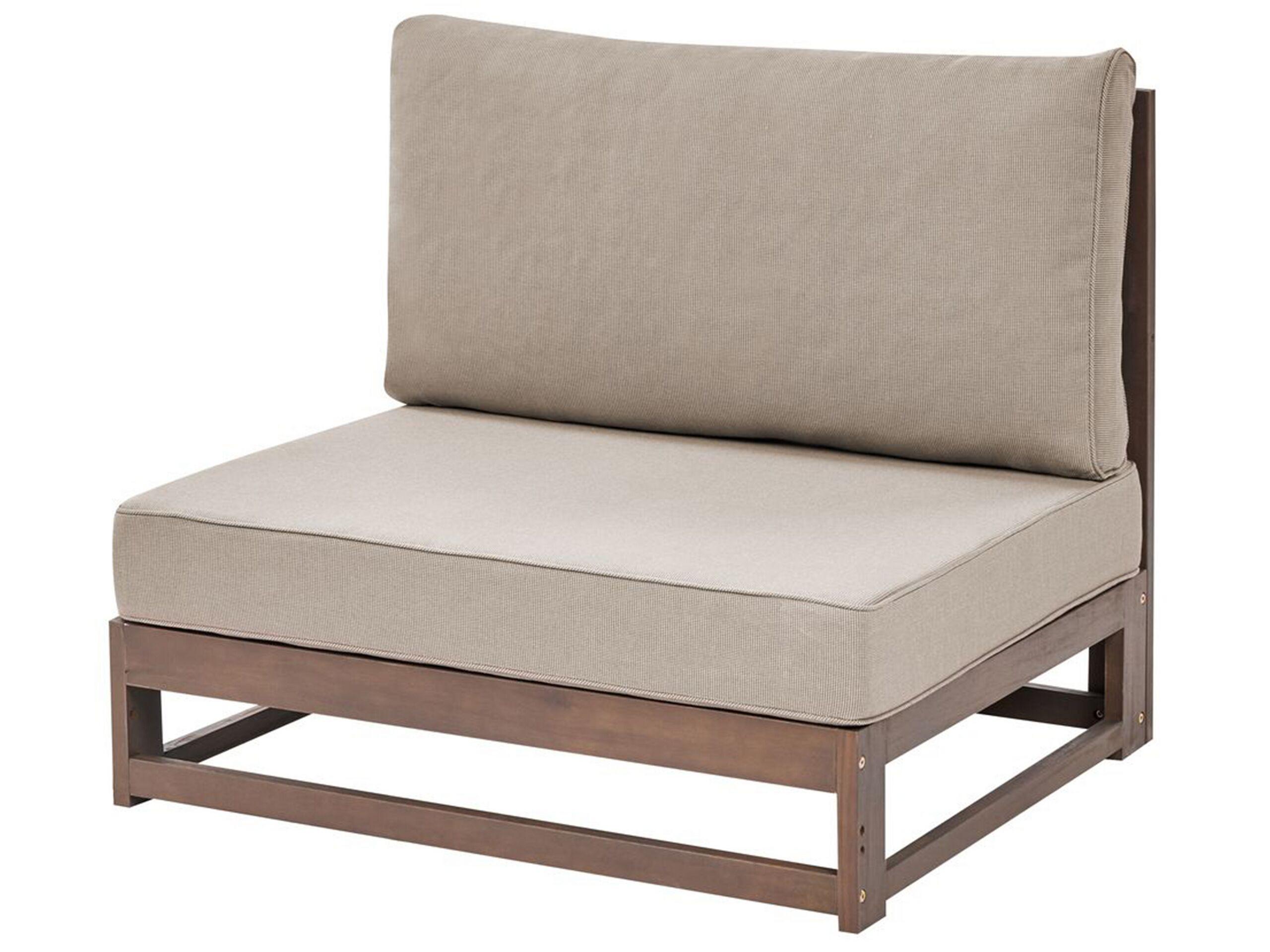 Beliani Canapé 3 places en Bois d'acacia certifié FSC® Scandinave TIMOR  