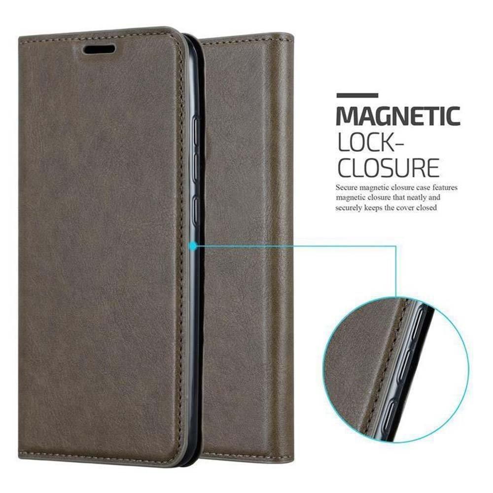 Cadorabo  Housse compatible avec Xiaomi Mi 8 LITE - Coque de protection avec fermeture magnétique, fonction de support et compartiment pour carte 