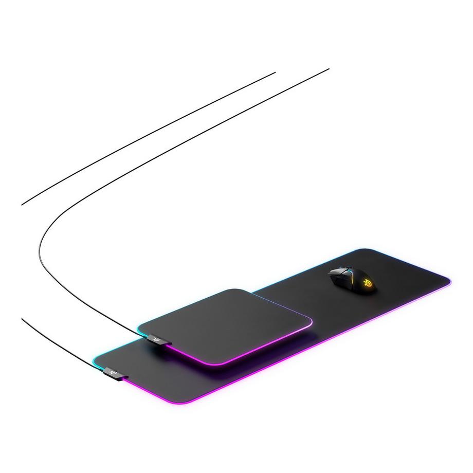 steelseries  QCK PRISM CLOTH XL TAPPETINO PER MOUSE PER GIOCO DA COMPUTER NERO 