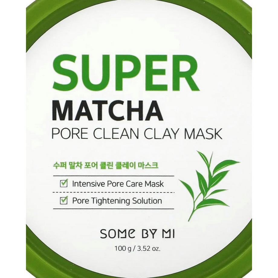 Some By Mi  Super Matcha Pore Clean Clay Mask 