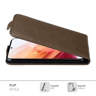 Cadorabo  Housse compatible avec Samsung Galaxy S21 5G - Coque de protection au design flip avec fermeture magnétique 