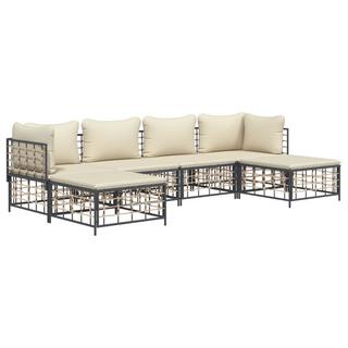 VidaXL Garten lounge set poly-rattan  