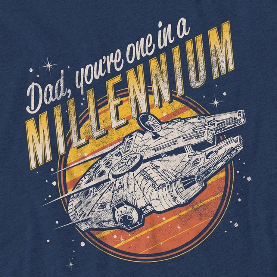 STAR WARS Maglietta Dad One in a Millennium  