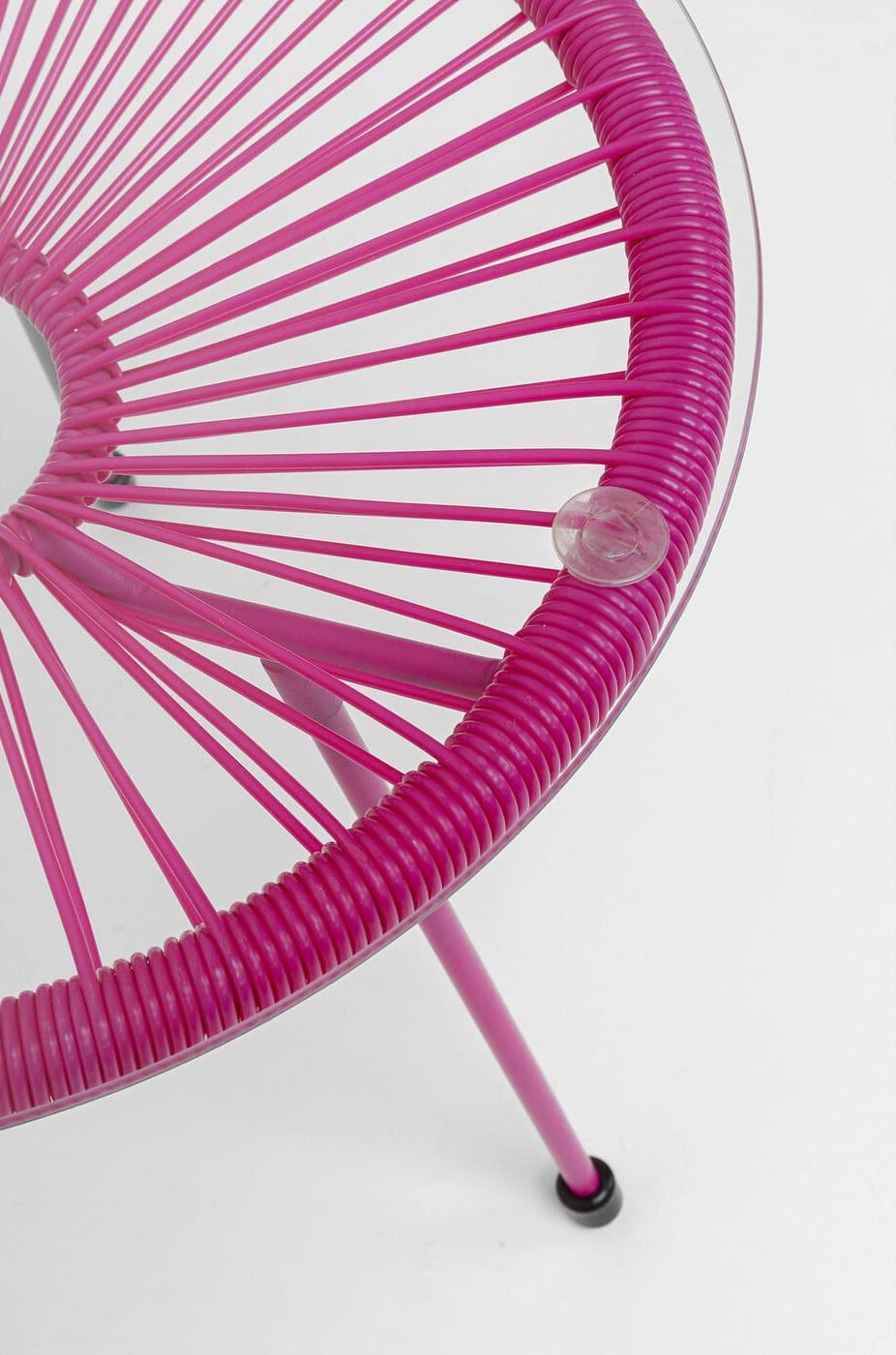 KARE Design Table d&#039;appoint Acapulco Mono rose  