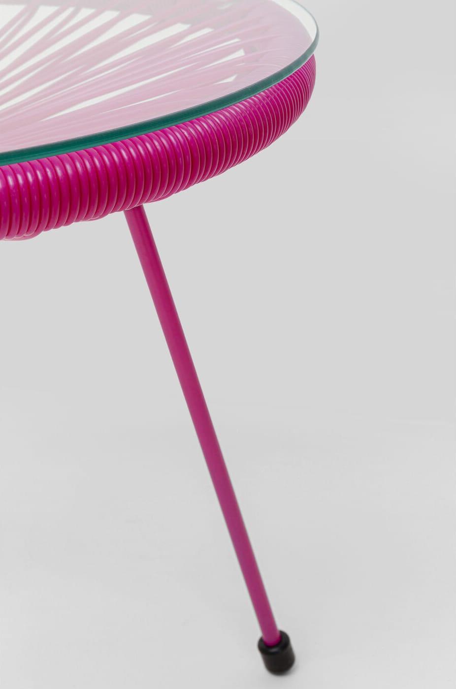 KARE Design Tavolino Acapulco Mono rosa  