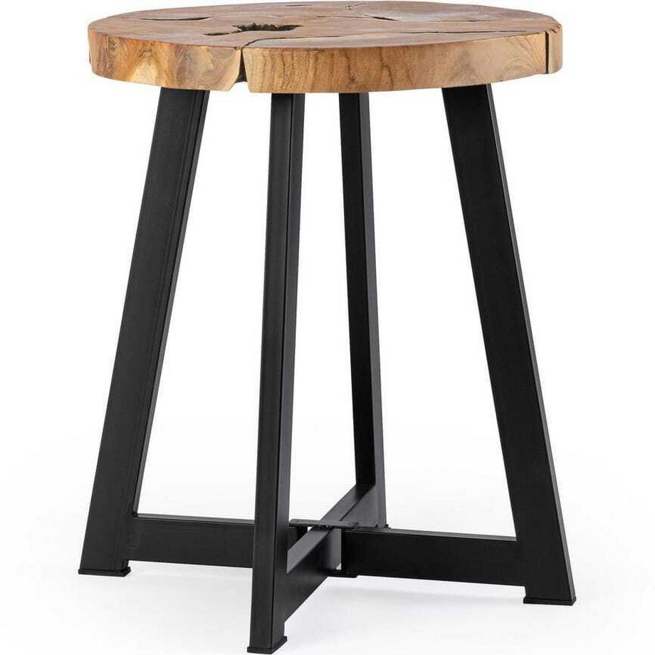 mutoni Table basse Elwood nature ronde 40  