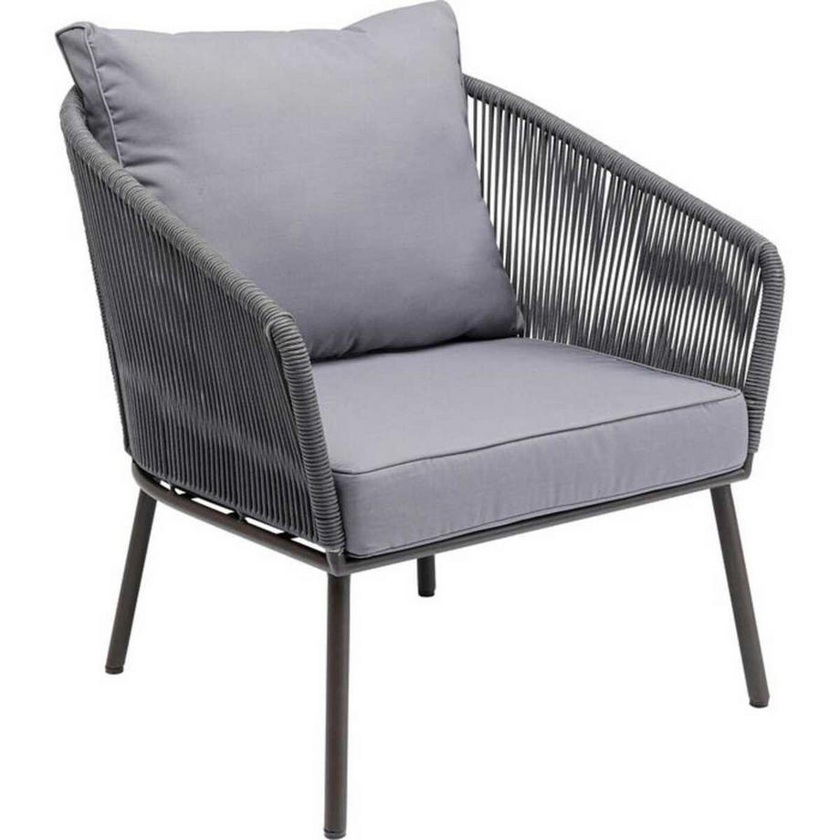 KARE Design Salon Elba quattro gris (4 pièces)  
