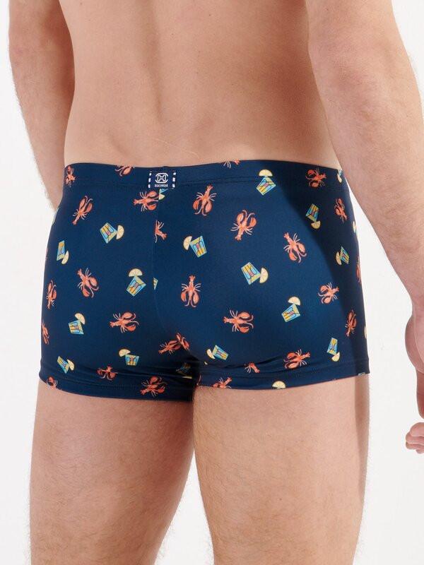 HOM Badehose Hummer Cocktail Print  