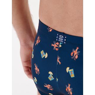 HOM Badehose Hummer Cocktail Print  