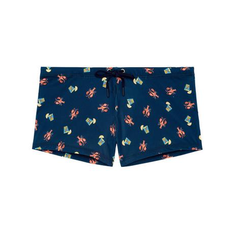 HOM Badehose Hummer Cocktail Print  